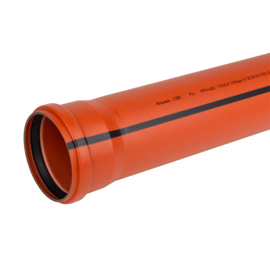 Труба тришарова Pro 110 PPH-MD 1000мм